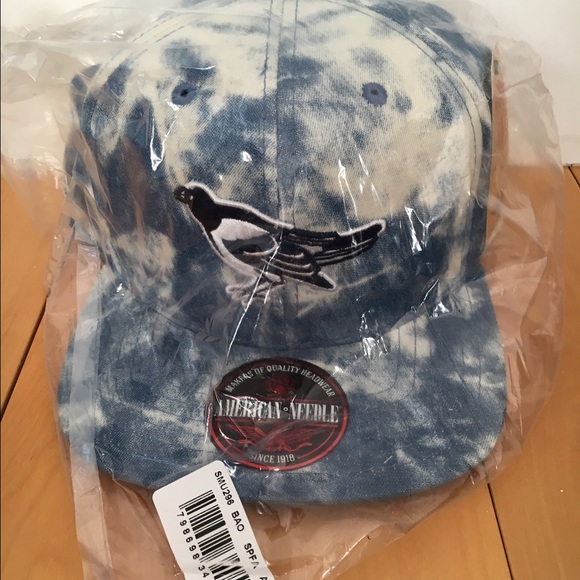 Acid washed Baltimore Orioles strapback