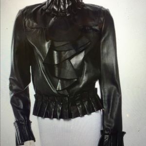 ❤So fine..DVF leather jacket 🏹❤️