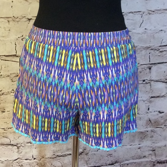 BEBOP BOLD PRINT SHORTS - Picture 3 of 4