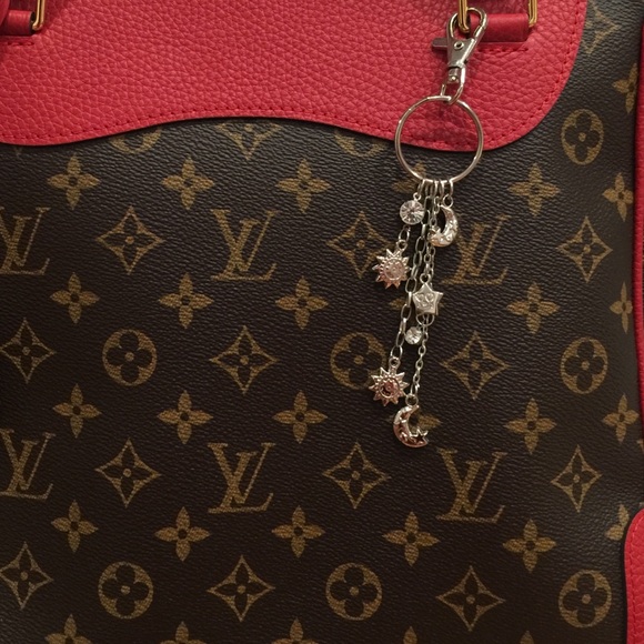 NEW Celestial Bag Charm Keychain - Picture 2 of 2