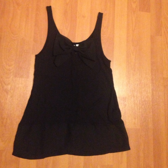Black Divided by H&M bow top