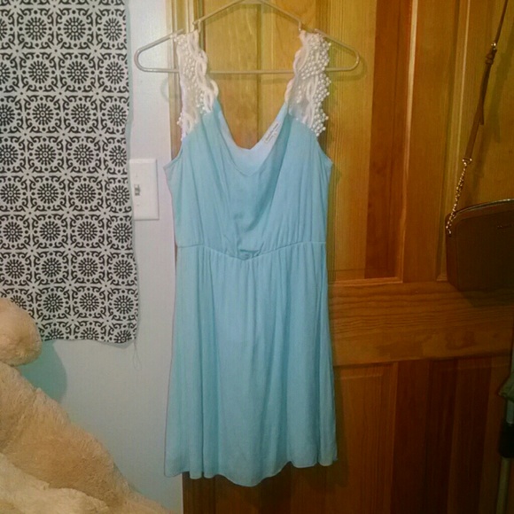 Light Blue Spring Dress