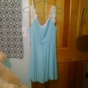 Light Blue Spring Dress