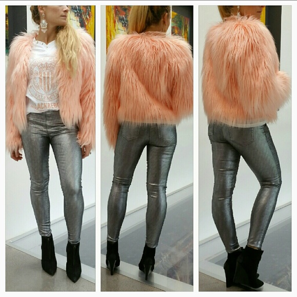 🆕 Metallic Silver Pants NWOT - Picture 2 of 4