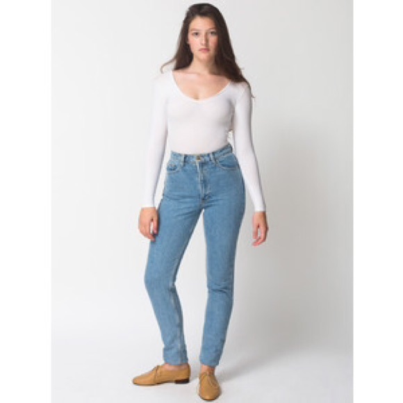 American Apparel mom jeans