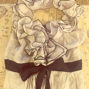 Ruffle halter top shirt