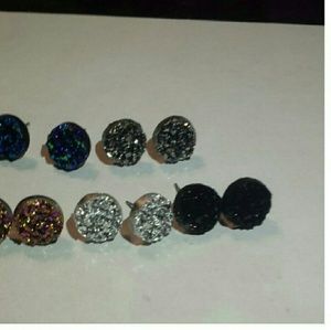 2for$10 druzy earrings