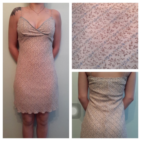 1990s Pastel Mini Dress