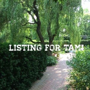 Listing for Tami!
