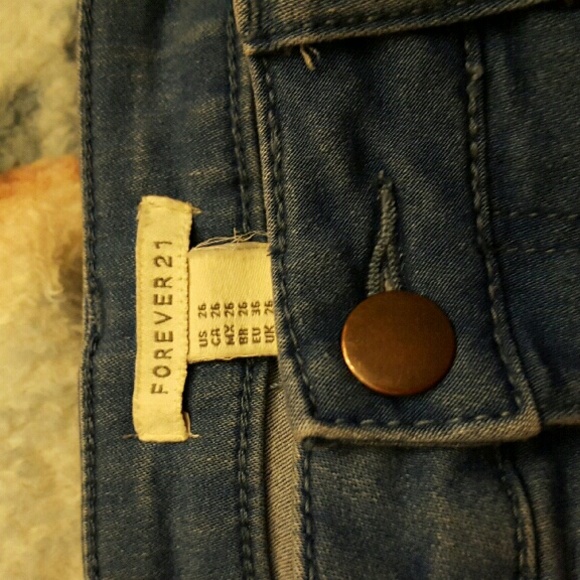 Forever 21 high waisted jeans - Picture 2 of 3