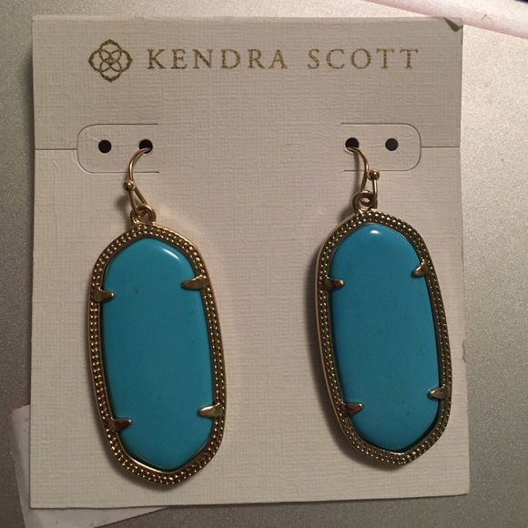 Elle earrings in Turquoise