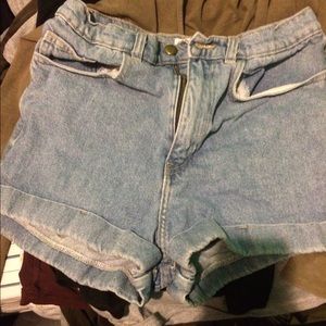 American Apparel Jean Shorts