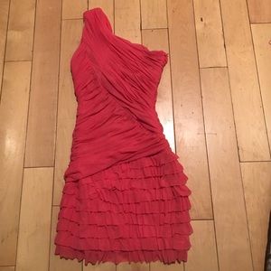 Bebe coral dress ! Worn once 💕