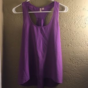 Razor back tank top