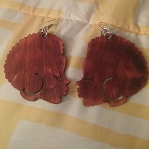 Afro Girl Earrings