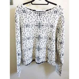 & Other Stories Black and White Sweater