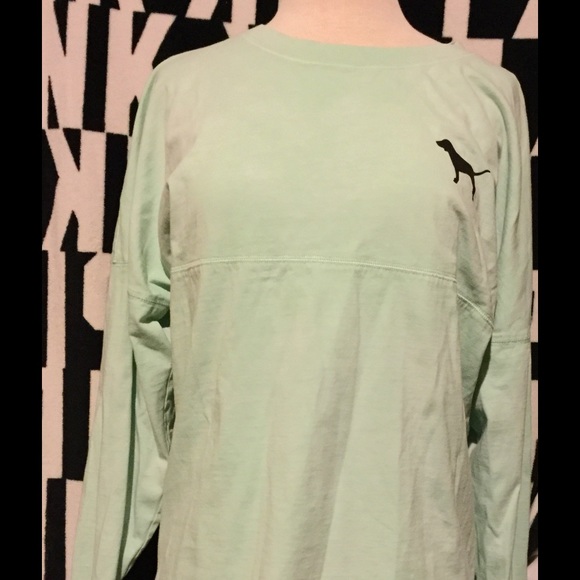 Victoria Secret light green crew neck size XS - Picture 3 of 3