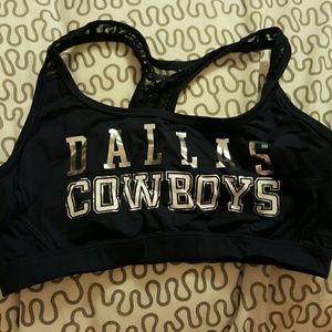 Dallas cowboy sports bra
