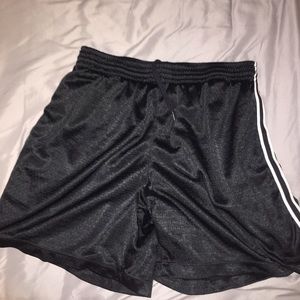Black basketball shorts
