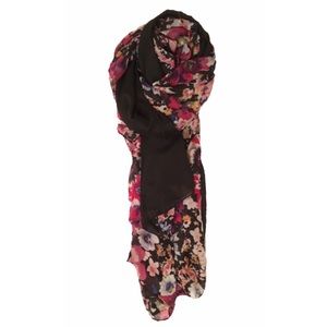 Large floral scarf