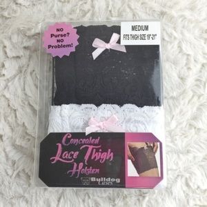 Set of two NWT Lace Thigh Holsters