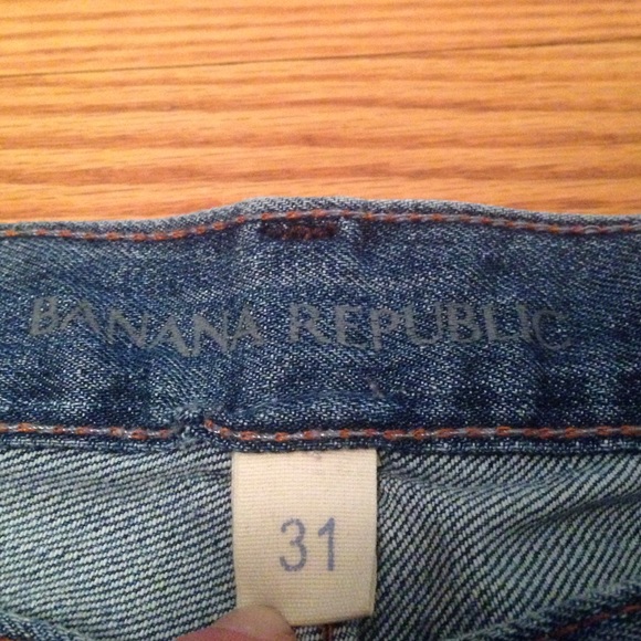 Size 31 banana republic jeans - Picture 2 of 3