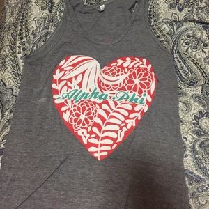 Alpha phi tank top