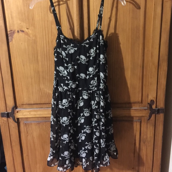 Black and White Skull Dress