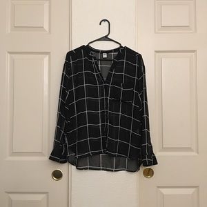 Old Navy | Button-Up Sheer Shirt👚