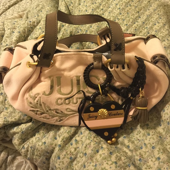 Juicy Couture fluffy bag.