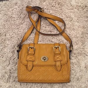 Forever 21 mustard yellow cross body