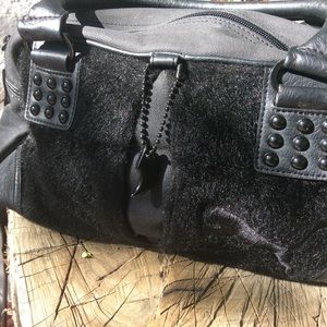 Puma studded and shag bag