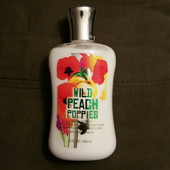 64 off bath body works makeup bath body works wild peach poppies wild peach poppies bath and body works