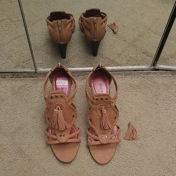 Ann Marino Chocolate Brown Heels