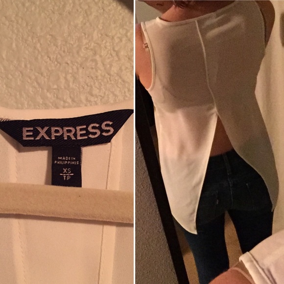 *sold* Express Open Back Tank - Picture 3 of 3