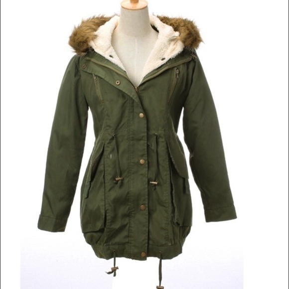 Winter Warm Faux fur Parka