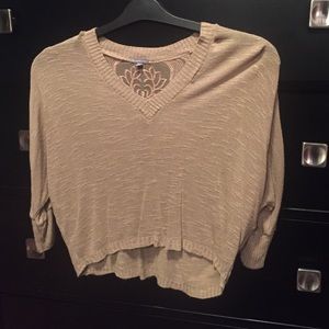 ⚜ Charlotte Russe Cropped Blouse