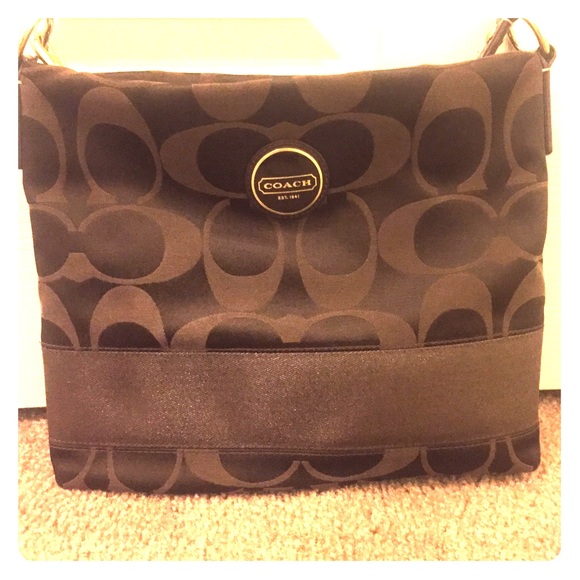 Brown Coach Crossbody