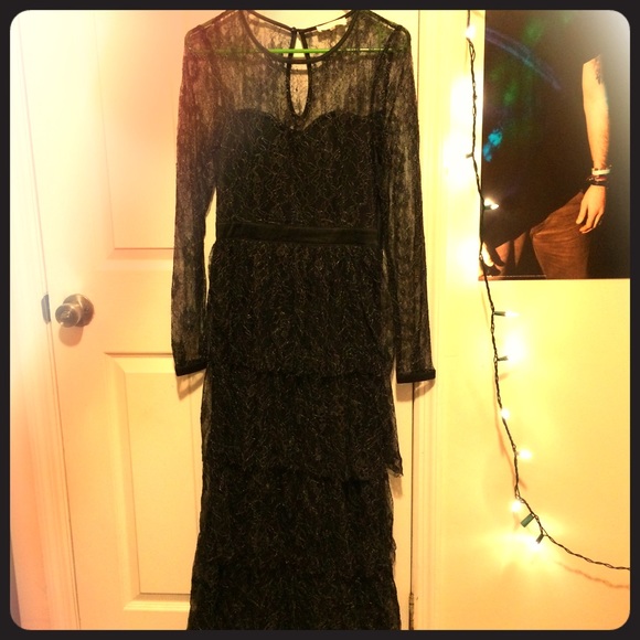 Nasty Gal Shed A Tier Lace Dress