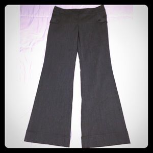 Joe Benbasset Gray Pinstripe Dress Pants