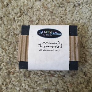 Charcoal soap