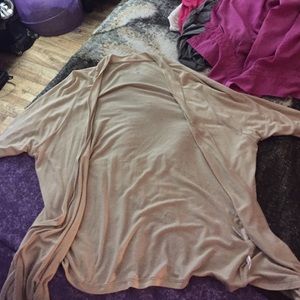 Tan jacket/sweater