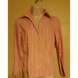 Ann Taylor petites long sleeve blouse