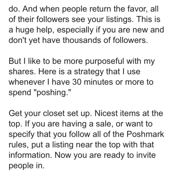 Poshmark Tips and Tricks - Picture 2 of 4