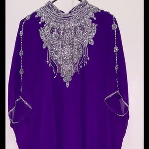 Bedazzled chiffon dress SOLD OUT !!!