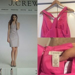 ✨💕NWT: Hot Pink J.Crew Alisanne Dress💕✨
