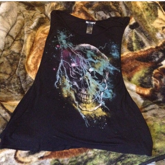 Size Large Skull Tank Top