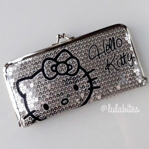 Sanrio | Bags | Hello Kitty Sequin Wallet | Poshmark