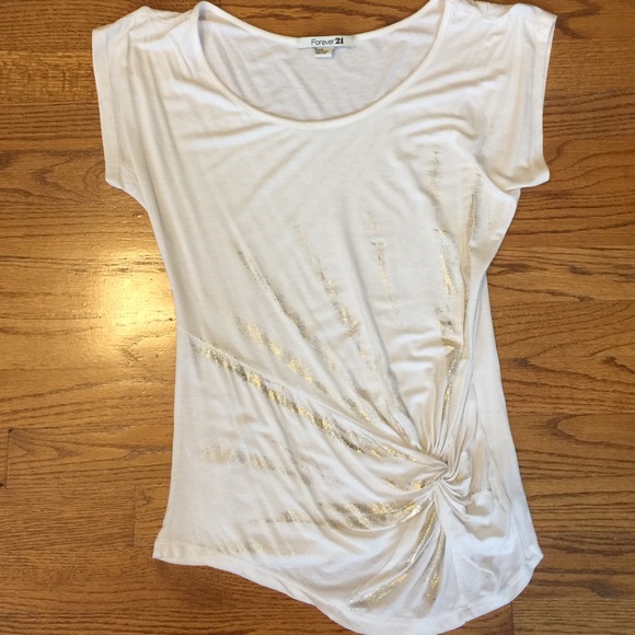 Ivory top with gold detail