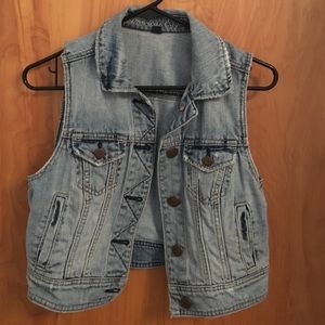 Denim vest